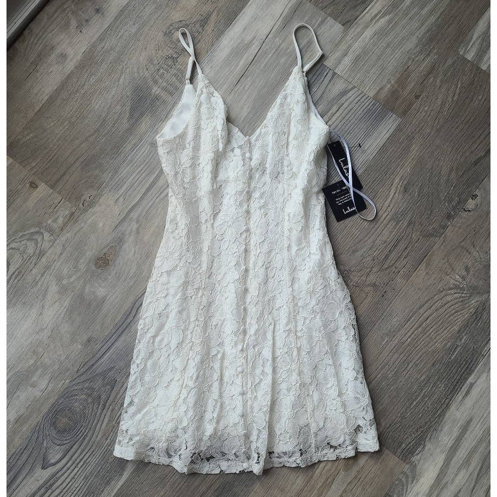 Lulus White Lace Dress - Size S - NWT